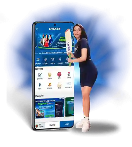 Download the official Crickex mobile app for Android and iOS.